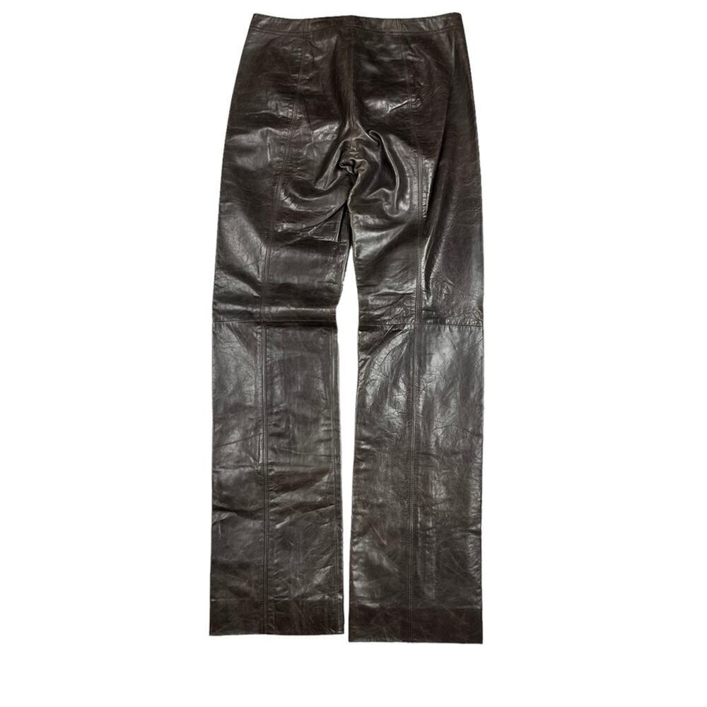 DKNY Y2K genuine leather pants - Picture 4 of 10